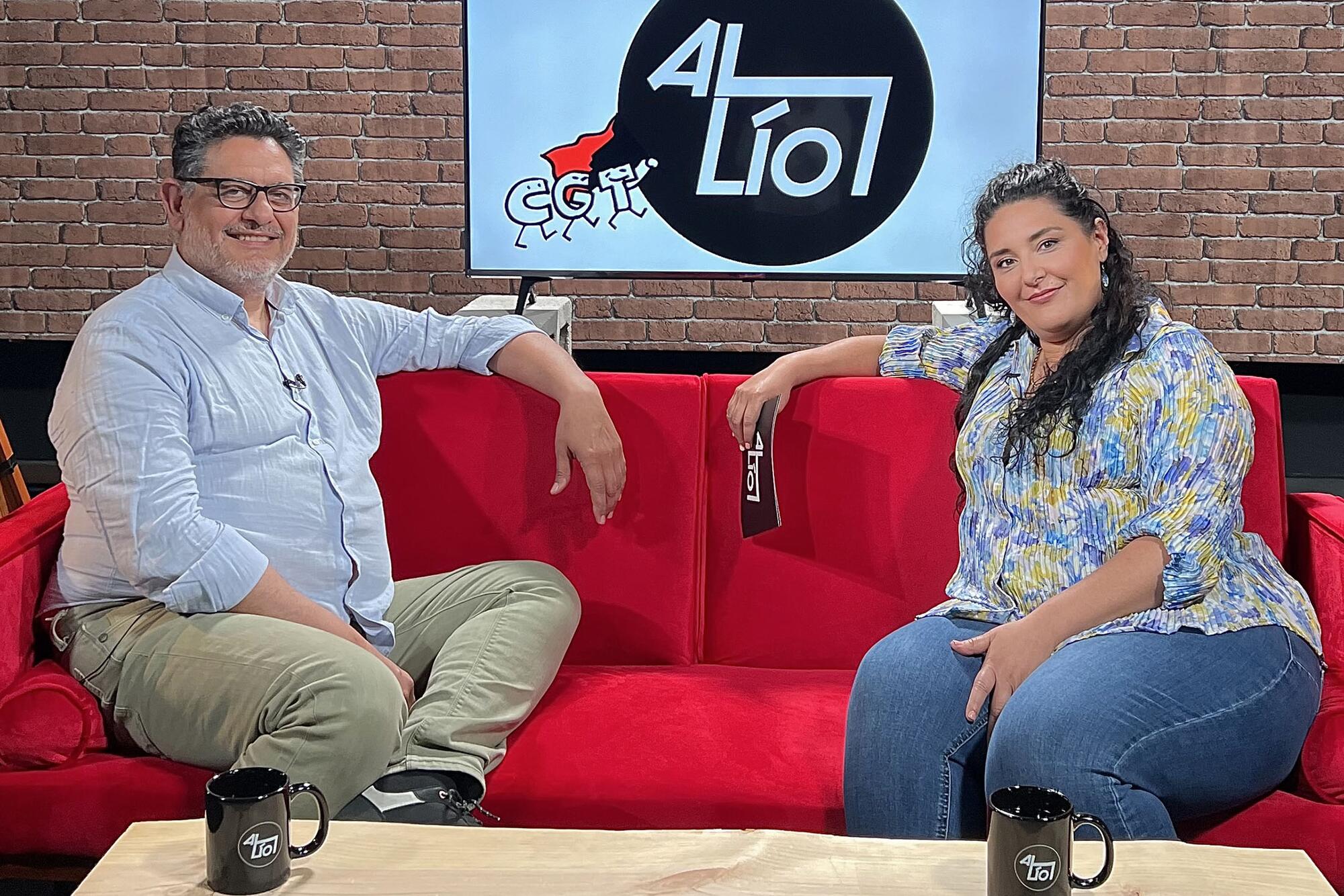 Nicolás Jiménez y Silvia Agüero